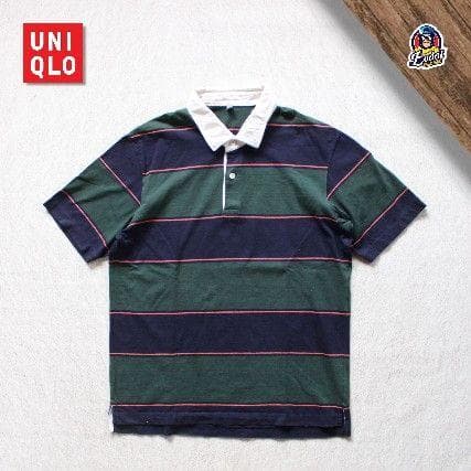 Kaos / T-Shirt Polo Kerah Uniqlo Iqbal Salur