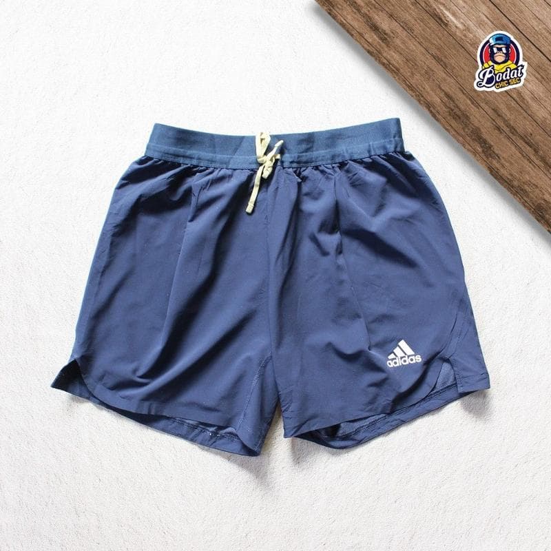 Adidas Aeroready Flow Motion Three Stripes Sport / Celana Pendek Olahraga