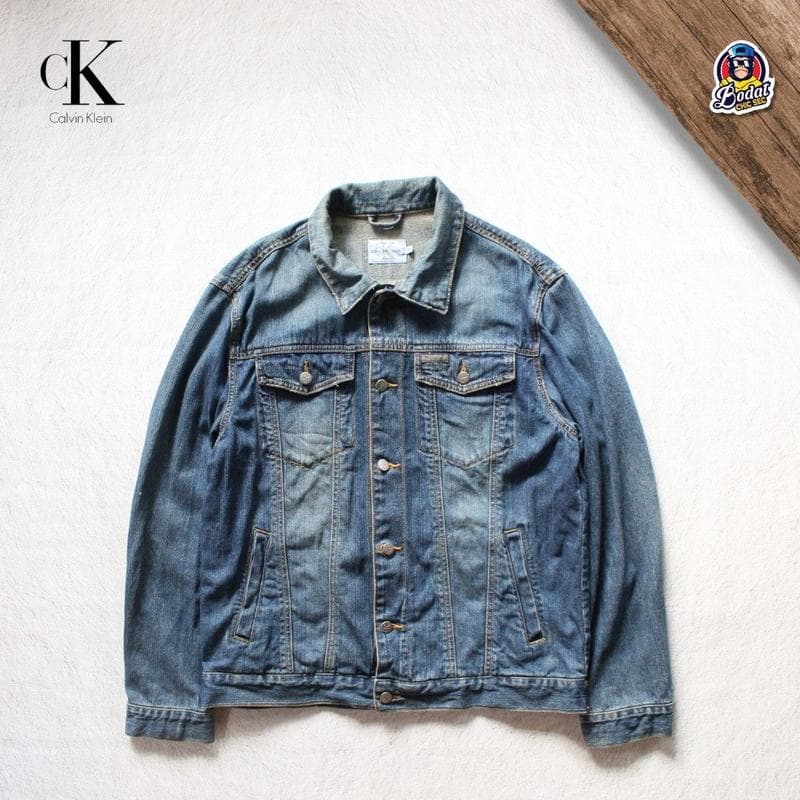 Jaket Jeans Trucker Calvin Klein